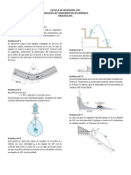 Ejercicios de dinámica de partículas y cuerpos rígidos