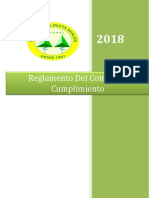 Reglamento Del Comite de Cumplimiento 2018