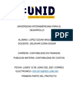 Contabilidad de costos en empresas