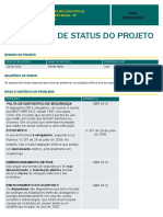 Relatório de Status Do Projeto