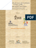 "Hacia Una Política de Consenso Sobre La Problemática de Maras y Pandillas en La Región Norte de Centro América