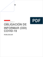 Roblescar Instructivo Covid-19 Obligacion de Informar (Odi)