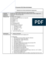 Sop Untuk Praktikum KMB 1