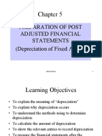 Depreciation of Fixed Assets Financial Statements