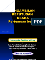 Pert-11. Pengambilan Keputusan