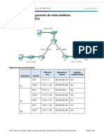 Configuring IPv4 Static and Default Routes Instructions