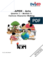 CO Arts6 q1 Mod7 Cartoon Character Making