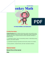 Monkey Math: 1st Grade Addition and Subtraction
