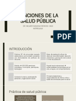 Funciones de La Salud Pública