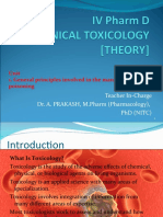 General principles of poisoning management