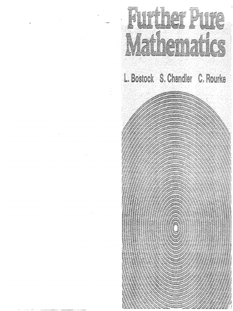 Further Pure Mathematics | PDF