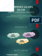 Komponen Agama Islam