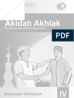 Buku Akidah Akhlak