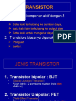 TRANSISTOR SBG SAKLAR Cepat