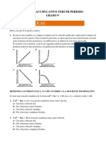 Matemáticas: Examen Acumulativo Tercer Periodo Grado 9°