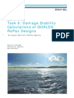 EMSA 3 - Recalculation of GOALDS Ropax Ships (Study 6) - Final Report