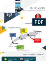 SNI ISI 45001mendukung Penerapan New Normal - Fahrul Azwar