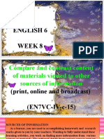 Q2 English 6 Week 8