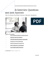 Top 10 interview questions and answers