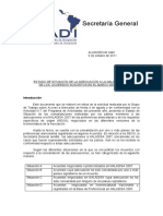 Estado de la adecuación de acuerdos ALADI a NALADISA 2007