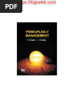 PDF Principles of Management P C Tripathi P N Reddypdf DL