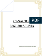 Casacion 3667-2015 Lima