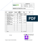 Form Permintaan Buku TK Semester 2