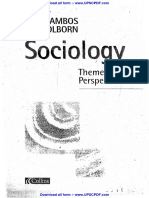 Sociology Haralambos and Holborn (