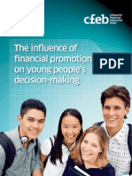 The Influence of Financial Promotions On Young People's Decision-Making