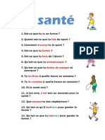 LA SANTE Questions