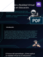 Simulación y RV en educación