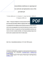 The Impact of Inter Modulation Interference in Superimposed 2G and 3G