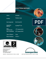 Sample Report Platform Structural Leg Inspection With SLOFEC Technique