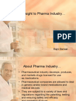 An Insight To Pharma Industry : Rajni Bansal