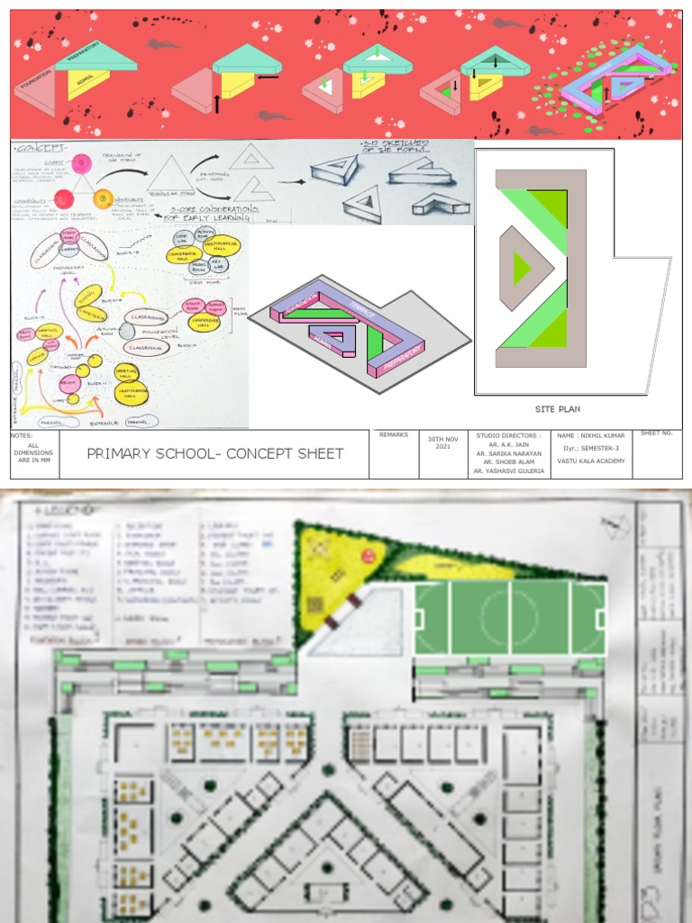 Primary school concept site plan | PDF