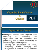 Organizational Control & Change