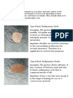 Rocks Physical Science Grade 11