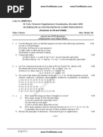 Jntu Kakinada - M.tech - Mathematical Foundations of Computer Science Sup FR 28