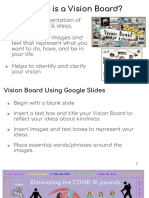 Vision Board - Student Template