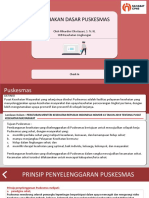 Kebijakan Dasar Puskesmas