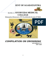 Department of Agadatantra: Compilation On Drowning