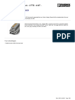 Disconnect Terminal Block - UTTB 4-MT - 3044775: Your Advantages