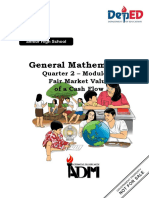 GenMath11 Q2 Mod6 Fair Market Value of A Cash Flow - Version 1 From CE1 Ce2 Evaluated