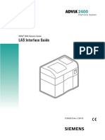 Siemens Advia 2400 Las Interface Guide