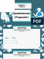 M1 - TOPIC 2 Quadrilaterals