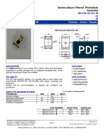 Surface-Mount Filtered Photodiode Assembly: SD 019-141-411-R - G - B