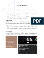 Bahan PPT Artikel Pbi