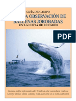 Guía de Campo para La Observación de Ballenas Jorobadas
