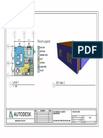 Room Legend: Level 1 1 3D View 2 2