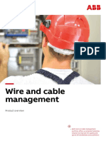 Wire and Cable Management: Product Overview